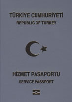 Hizmet Pasaport Örneği